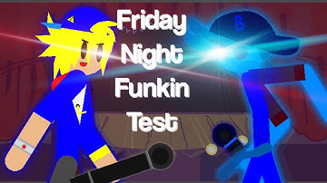 Friday Night Funkin Test (With SHenry) | Sticknodes Pro Animation