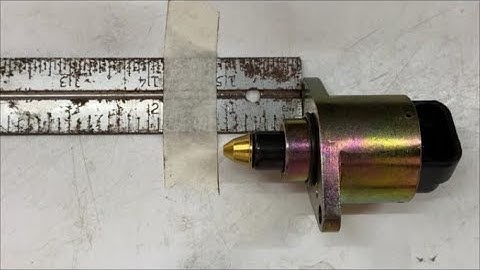 Replacing the Idle Air Controller on 4-cylinder Jeep TJ