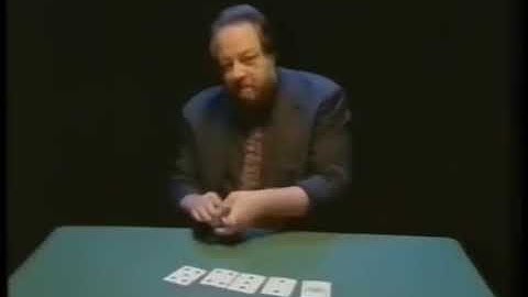 Ricky Jay Magician Card Tricks ASMR