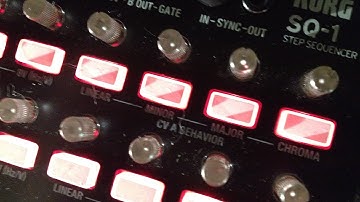 Korg SQ-1 Sequencer, Test Play #3 - microkorg XL+, microkorg, Volca