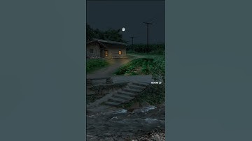 Beautiful Moon💞 Good Night Status||Nature Whatsapp Status Video #moonlight #shorts