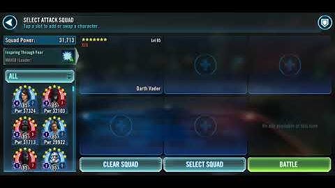 Vader counters Ultimate Rey