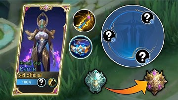 KARRIE NEW BEST BUILD AND EMBLEM TO PUSH RANK IN SOLO | MLBB