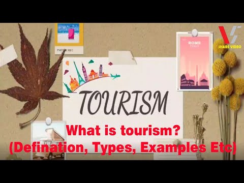 tourism travel kya hota hai