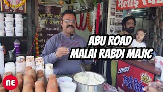 Abu Road Street Food | Abu Road Rabdi | Abu Road Rabdi Malai | Rabdi Malai Rajisthan |