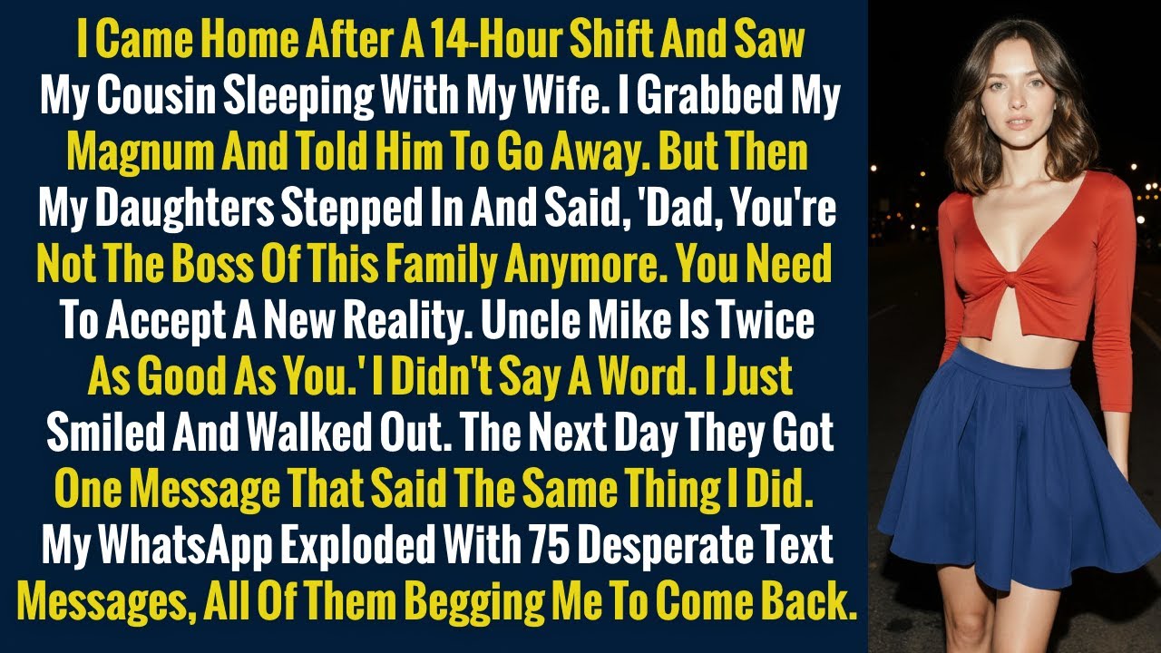 I Came Home And Saw My Cousin Sleeping With My Wife I Take My Magnum And Told To Go Away. But Then..