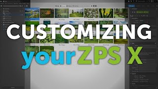 Customizing your ZPS X