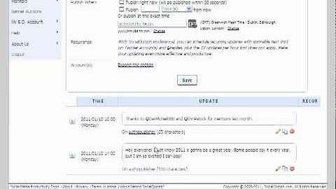 Tutorial For Twitter: Socialoomph Automated Tweets