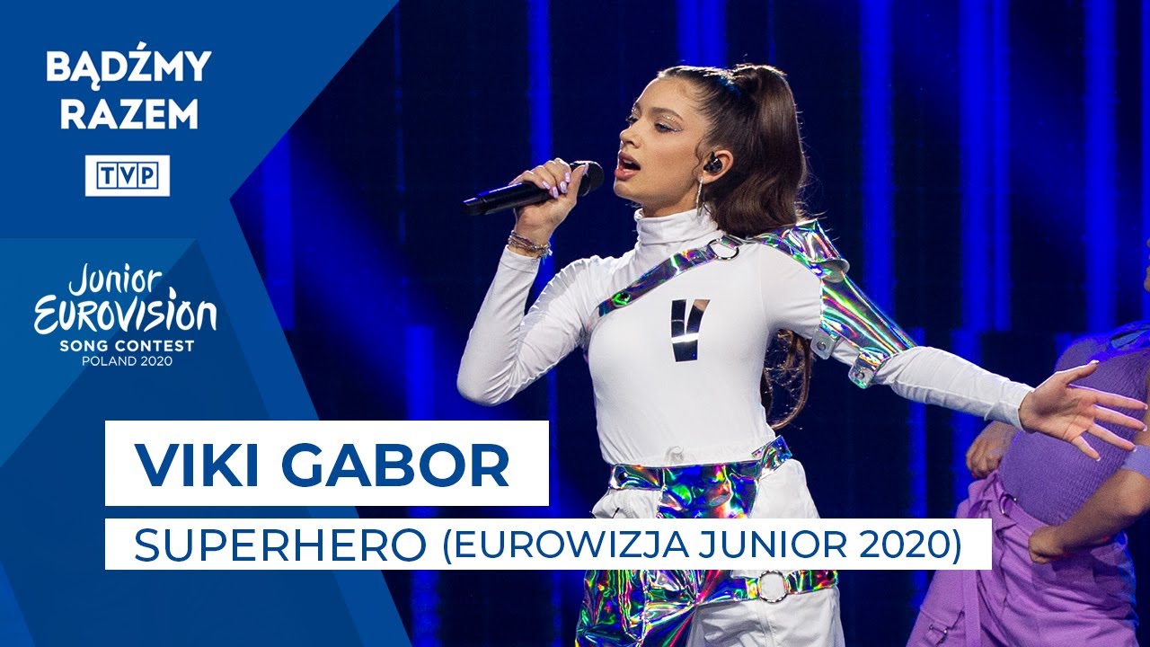 Viki Gabor Eurowizja Viki Gabor - Superhero (Eurowizja Junior 2020) - YouTube