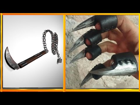 Video: Armas ninja legendarias