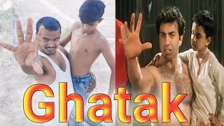 #Ghatak (1996) | Sunny Deol Best Dialogue | Danny Denzongpa | Ghatak Movie Spoof | Comedy Scene |