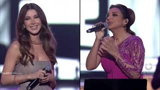 Nancy Ajram & Angham - Ehsas Gedid, Riyadh New Year - 31.12.2023 Resimi