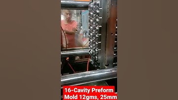 PET Preform Mold Testing |PET Injection molding machine