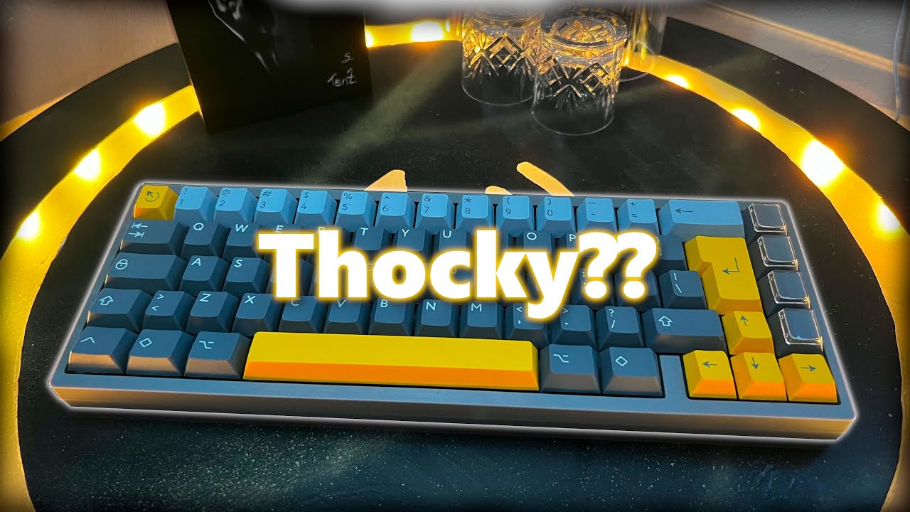 Building my CRAZY 400 thocky keyboard!! YouTube