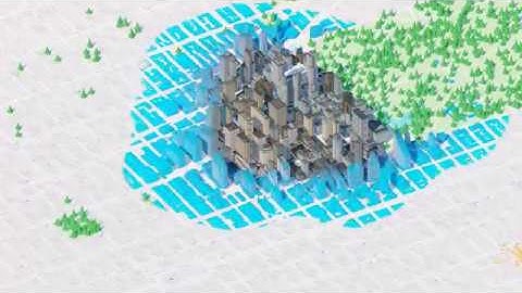 Manhattan Reveal effect using Mapbox Unity SDK