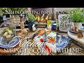 New 2024 spring kitchen  decorate with me  decorating inspiration  ideas  spring  easter decor