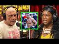 Joe Rogan LOSES IT On Claressa Shields For CHALLENGING Rolly Romero..