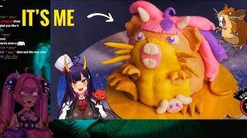 Ironmouse Reacts to Giri’s “Ironmouse theme Raticate Cake”