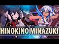 GBVSR:🔥Hinokino (Nier) Vs HRJ | Minazuki (Zooey)🔥| High Level Gameplay.