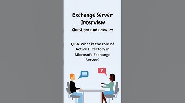 Exchange Server Interview Q&A #shorts #youtubeshorts #office365concepts #interview #exchangeserver