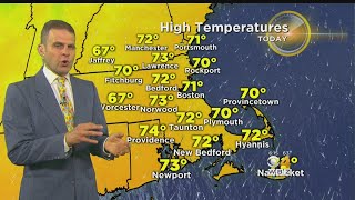 WBZ Morning Forecast For Sep. 8