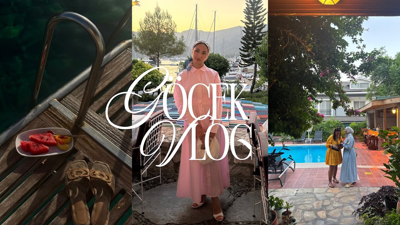 KIZ KIZA GÖCEK TATİL VLOG | Tüm Göcek’i Yedik ☀️⛵️