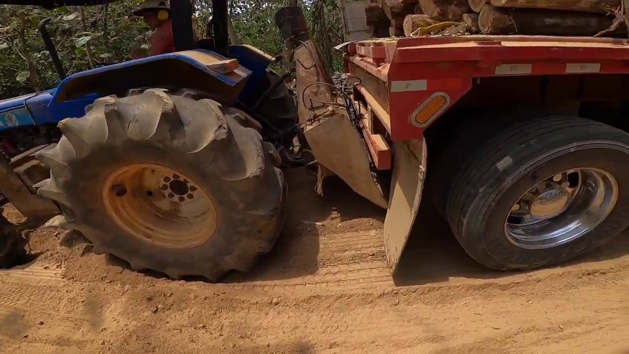 TROCHA - TODA UNA ODISEA. Transporte de MADERA
