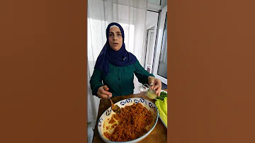 أسرع وأطيب اكلة تركية Kısır 