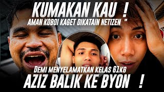 Download lagu Aziz diminta balik ke byon'.Reaksi Aman koboi dihujat netizen'.Jeka ancam amarul