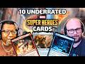 Top 10 Underrated Marvel Superheroes Cards Everyone Missed w/ Dev from @SBMTG | MTG Sleeper Picks 