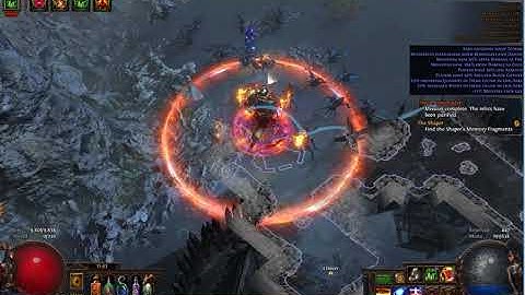 [3.0] Path of Exile - Righteous Fire Build - Harbinger League - Wastela0nd Tier 11 Map