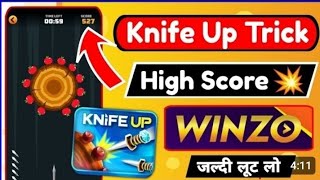 winzo knife up game hack trick /knife up Game High score kaise kre/knife up game trick #WinzoHack😈😈 screenshot 2