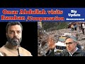 Omar Abdullah visits Ramban/Promise of compensation to Those people who suffered loss due to flood.
