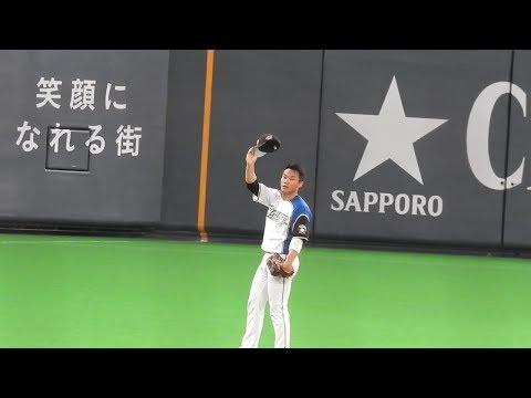 ＜2019.6.13広島戦10回裏1アウト3塁＞王柏融の第5打席・レフトへ同点タイムリーツーベースヒットを放つ！