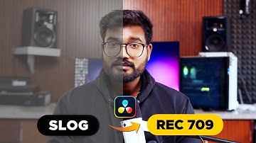 Log To Rec 709 Convertion in Davinci Resolve Tamil