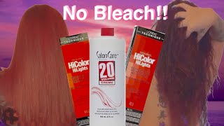 L'Oreal Magenta Red Hair Colour | How To Dye Dark Hair Without Using Bleach||