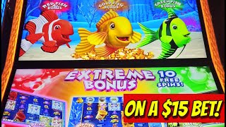 OMG!! 🐟 I got the EXTREME Bonus All Three Fish! screenshot 3