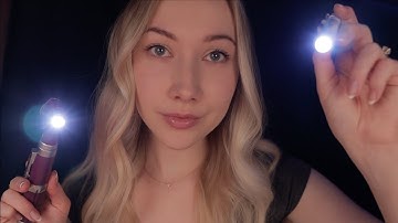 ASMR Eye Exam with Only LIGHTS (instructions, focus tests, light scanning)⚡️