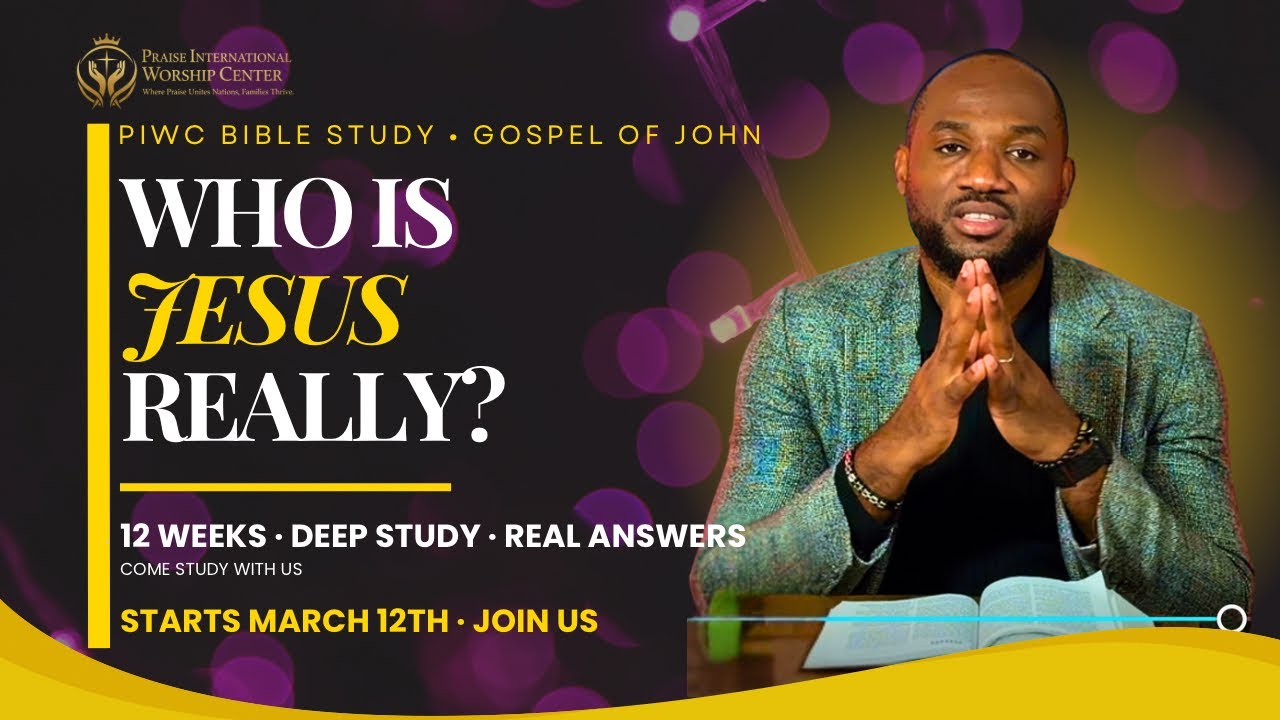 Who Is Jesus — Really? | PIWC Bible Study | Gospel of John | Week 1 ...