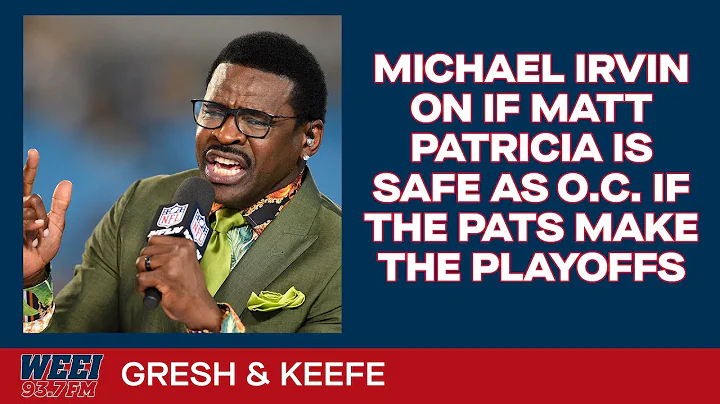 Michael Irvin on if Matt Patricia is safe as the o...