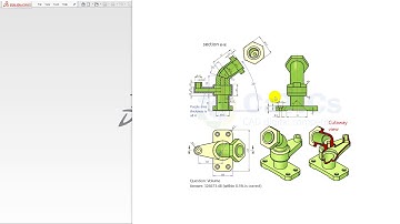 SolidWorks Practice/Exercise For Beginners - Basic Tutorial - Part Features (03 - 06)