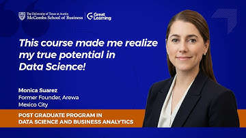 UT Austin Data Science Program Review by Monica