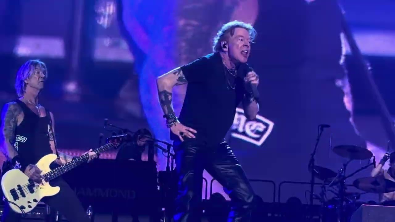 Guns N’Roses “Human Being” live at Wembley Stadium, London 26th June 2025