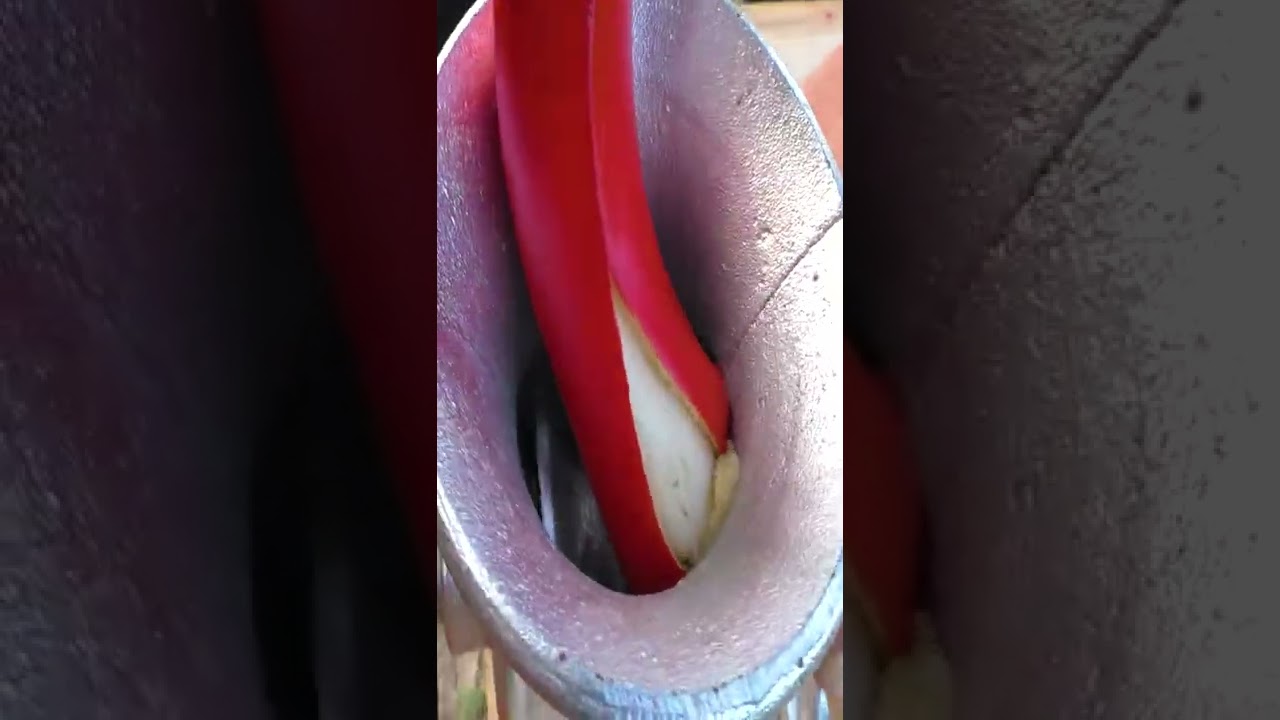 Colored Bananas in Meatgrinder ASMR 