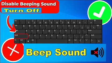 How to Disable Beeping Sound When Repeatedly press the SHIFT key windows 10 | 2025