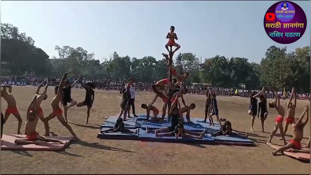 #GPS🔥 Mallakhamb Students Presenting mallakhamb demo 26th January 2024 Republic day(मल्लखांब)