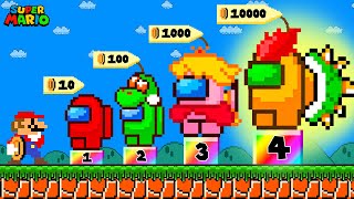 Mario Can Buy Team Among Us, But With Super Mario Bros. Characters???