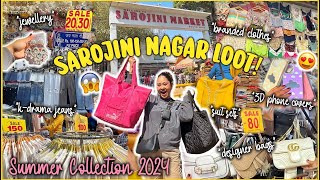 Sarojini Nagar SUMMER COLLECTION! Branded Tops, Suit Sets, Jewellery, LV BAGS & MORE! ThatQuirkyMiss