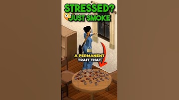 Discover the secret stress-reliever in Project Zomboid! 😮 Smoking reduces stress and unhappiness!
