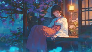 Healing Japanese Piano with Rain Sounds - Relaxing Music for Stress Relief and Deep Sleep